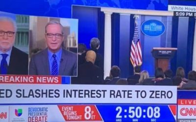 Fed Slashes Interest Rate to Zero